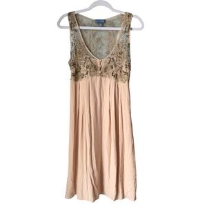 pilcro icon fluted midi dress New Pilcro By Anthropologie Icon Fluted Midi Dress Coral Sz. M